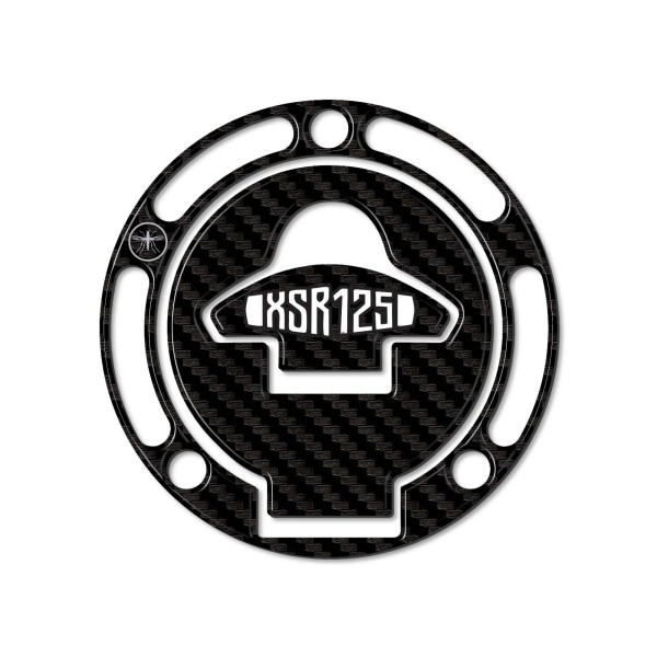 Adesivo resina gel 3D Protezione tappo serbatoio compatibile con Yamaha XSR125