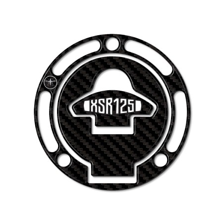 Adesivo resina gel 3D Protezione tappo serbatoio compatibile con Yamaha XSR125