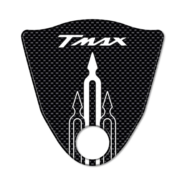 Adhesive resin gel 3D footpeg area protection compatible with T-Max 2008-2011