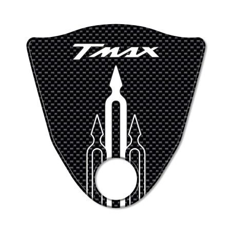 Adhesive resin gel 3D footpeg area protection compatible with T-Max 2008-2011