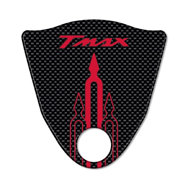 Adesivo resina gel 3D Protezione zona pedana compatibile con T-Max 2008-2011