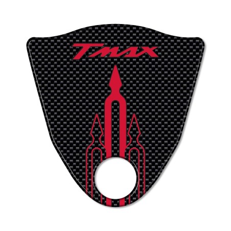 Adesivo resina gel 3D Protezione zona pedana compatibile con T-Max 2008-2011