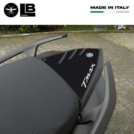 ADESIVO RESINA Stickers 3D ERGAL codino compatibile per SCOOTER YAMAHA Tmax 530