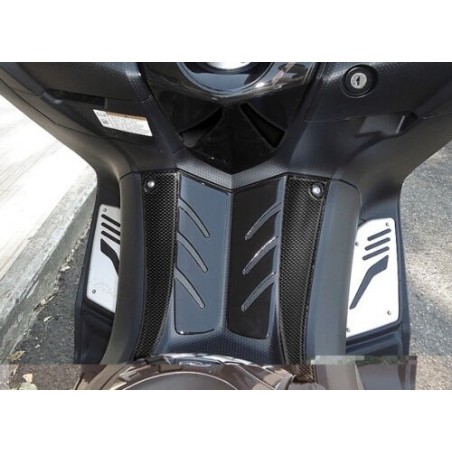 Resin 3D ADHESIVE FRONT PEDESTAL TMAX 530 Stickers for YAMAHA T max 2012-16