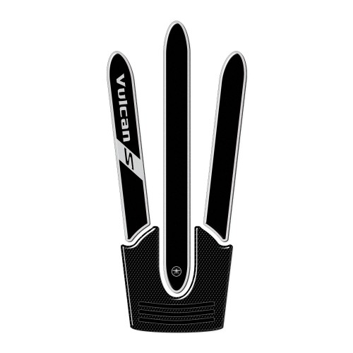 Adesivo Resinato 3D Protezione Serbatoio compatibile con moto Kawasaki Vulcan S 2