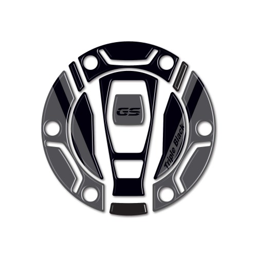 Autocollant de protection de la prise Keyless en résine 3D compatible avec Bmw Triple Black 2