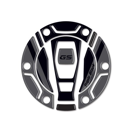 Resin 3D Keyless Plug Protection Sticker compatible with Bmw Triple Black