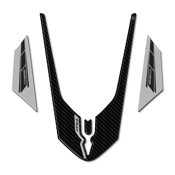 Adesivo resinato gel 3D Protezione parafango compatibile con Yamaha Tmax 2022-25