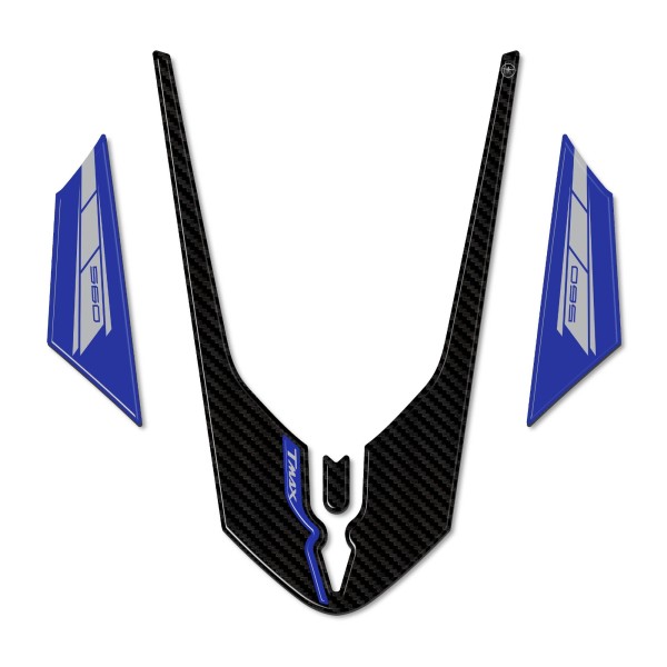 3D gel-resin adhesive wing protection compatible with Yamaha Tmax 2022-25