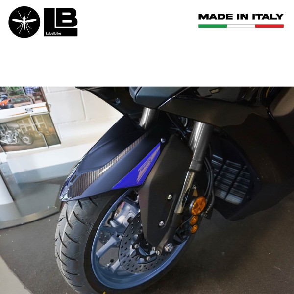 Protection d'aile adhésive en gel résine 3D compatible avec Yamaha Tmax 2022-25