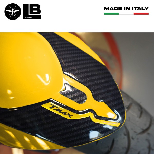 Protection d'aile adhésive en gel résine 3D compatible avec Yamaha Tmax 2022-25