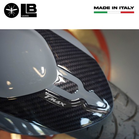 Protección de ala adhesiva 3D de gel-resina compatible con Yamaha Tmax 2022-25