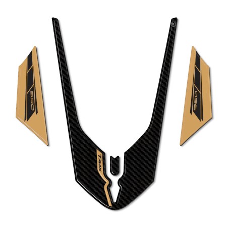 3D gel-resin adhesive wing protection compatible with Yamaha Tmax 2022-25