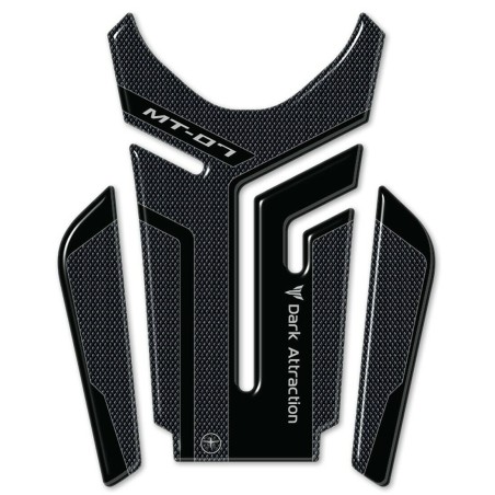 Adesivo serbatoio in resina gel 3D per moto compatibile Yamaha MT-07 dal 2021 