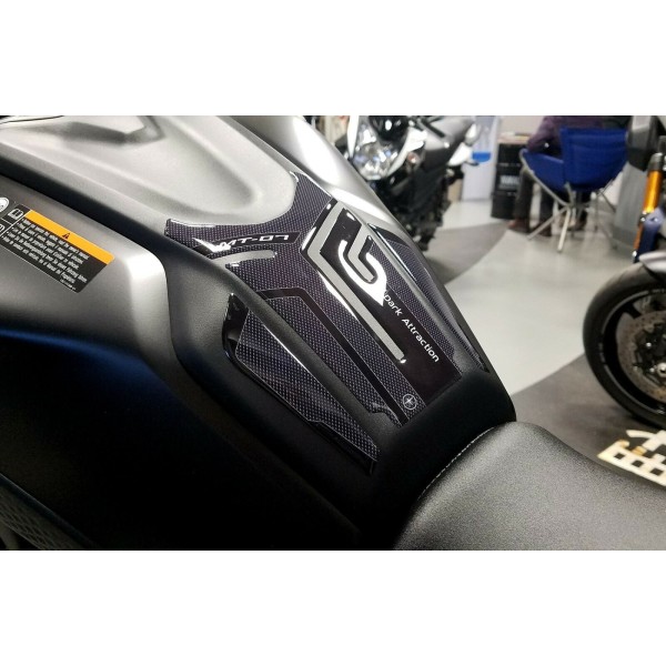 Adesivo serbatoio in resina gel 3D per moto compatibile Yamaha MT-07 dal 2021 