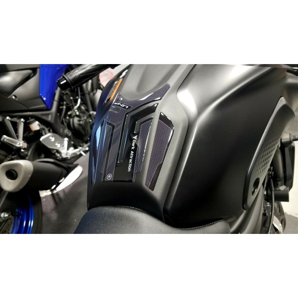 Adesivo serbatoio in resina gel 3D per moto compatibile Yamaha MT-07 dal 2021 