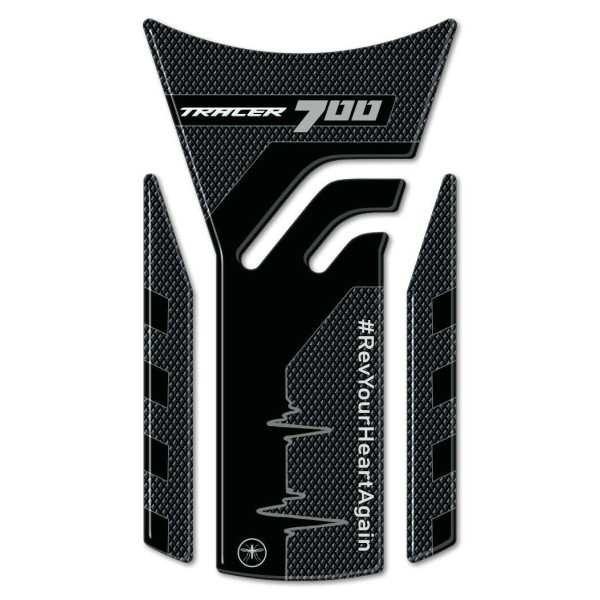 3D gel resin motorbike tank sticker compatible Yamaha Tracer 700 from 2020