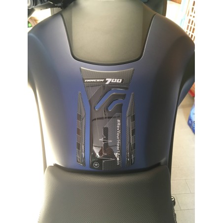 Adesivo serbatoio moto in resina gel 3D compatibile Yamaha Tracer 700 dal 2020 