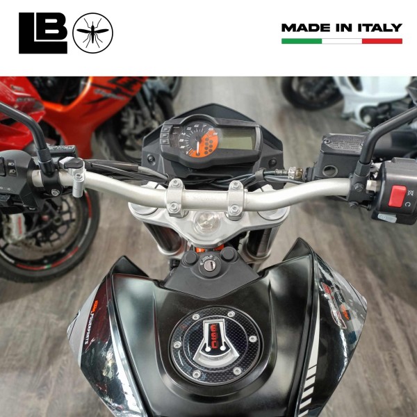 ADESIVO TAPPO SERBATOIO in RESINA GEL 3D compatibile per MOTO KTM 690 DUKE