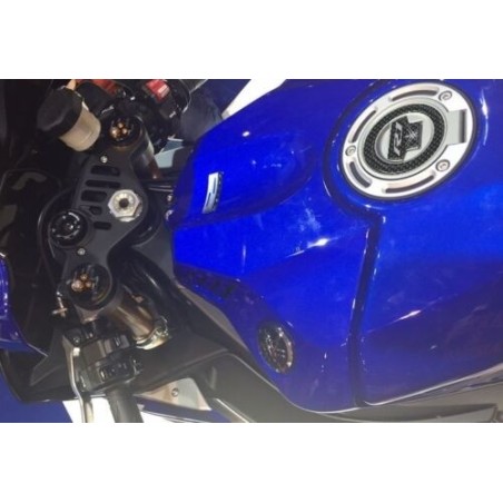 Bausatz 3D CARBON TANKPROTECTIONS kompatibel für YAMAHA R1 R 1 MOTORRAD