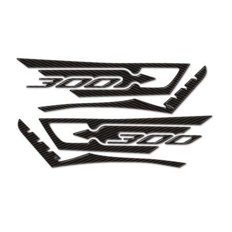 Kit ADHESIVOS 3D para Scooter X max 300 PROTECCIÓN compatible para YAMAHA Xmax 300