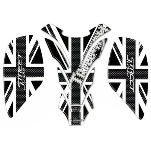 3D ADHESIVES KIT for TRIUMPH STREET TRIPLE 2013-2020 compatible motorbike tank