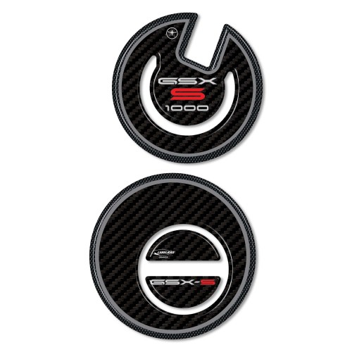 Kit Adesivi 3D Protezioni Carter compatibili con moto Suzuki GSX-S 1000 2021-23 2
