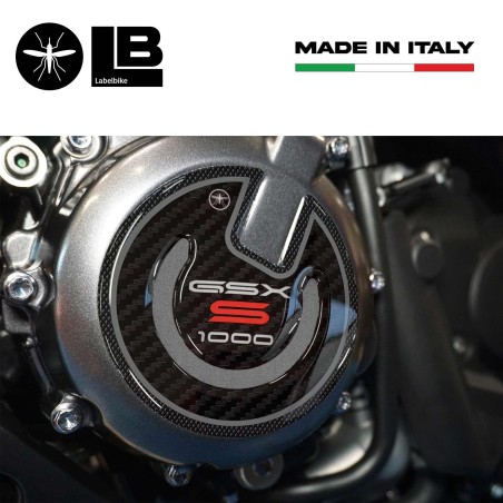 3D Sticker Kit Crankcase protectors compatible with Suzuki GSX-S 1000 2021-23 motorbikes