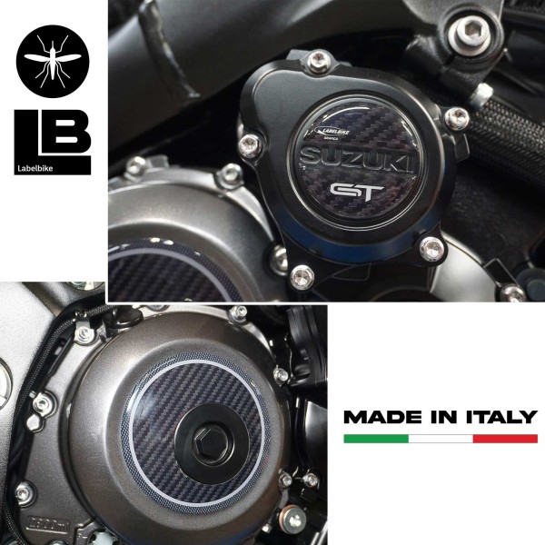 Adesivi 3D Protezioni Battitacco Compatibili Con Suzuki GSX-S 950 dal 2021