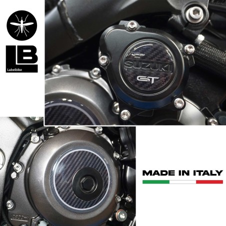 Adesivi 3D Protezioni Battitacco Compatibili Con Suzuki GSX-S 950 dal 2021