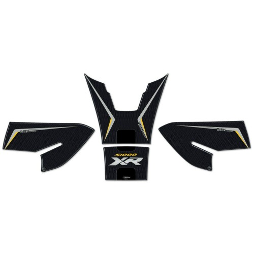 ADHESIVE KIT 3D TANK PROTECTIONS kompatibel x MOTO BMW S1000XR dreifach schwarz