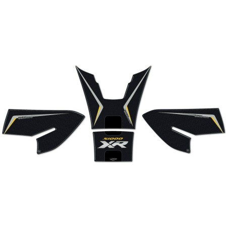 ADHESIVE KIT 3D TANK PROTECTIONS kompatibel x MOTO BMW S1000XR dreifach schwarz
