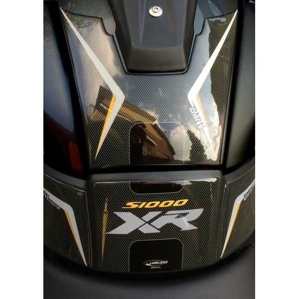 KIT ADHESIF 3D TANK PROTECTIONS compatible x MOTO BMW S1000XR triple black