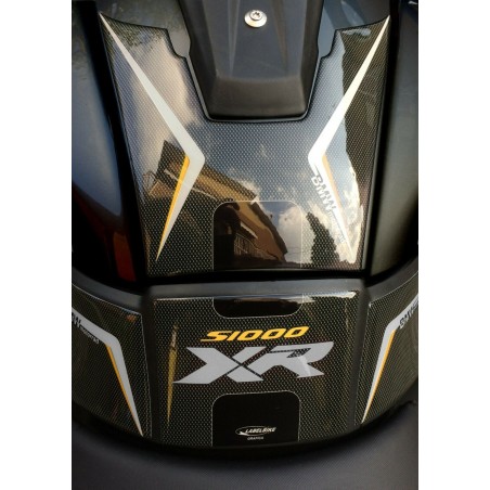 KIT ADHESIF 3D TANK PROTECTIONS compatible x MOTO BMW S1000XR triple black