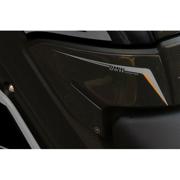KIT ADESIVI 3D PROTEZIONI SERBATOIO compatibili x MOTO BMW S1000XR triple black 