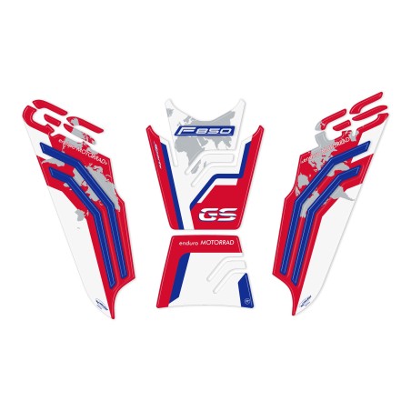 Kit Adesivi 3D Protezioni Serbatoio moto compatibili con Bmw F850 GS 2018-2022