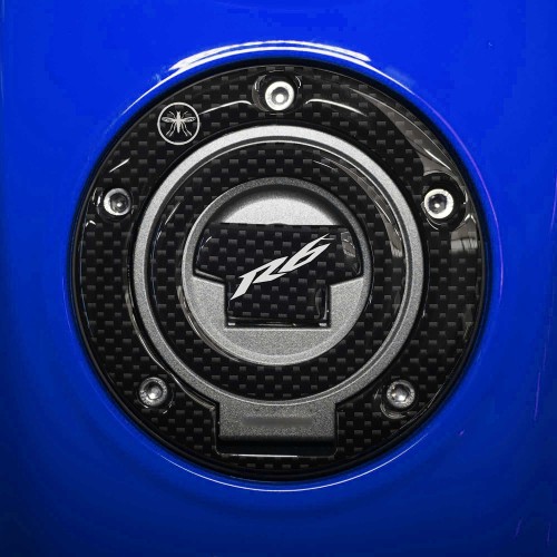 ADESIVO in resina 3D PROTEZIONE TAPPO SERBATOIO MOTO compatibile YAMAHA YZF R6 