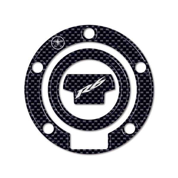 ADESIVO in resina 3D PROTEZIONE TAPPO SERBATOIO MOTO compatibile YAMAHA YZF R6 