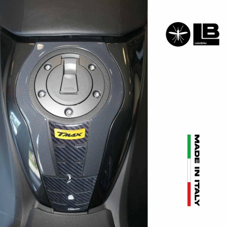 Kit d'autocollants 3D jaune pour scooter compatible avec Yamaha Tmax 560 2022-23