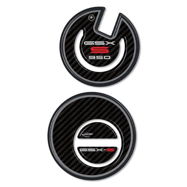 Kit Adesivi 3D Protezioni Carter compatibili con moto Suzuki GSX-S 950 dal 2021