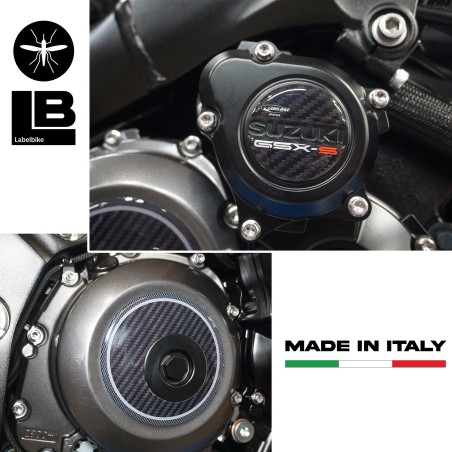Kit de adhesivos 3D Protectores de cárter compatibles con Suzuki GSX-S 950 a partir de 2021