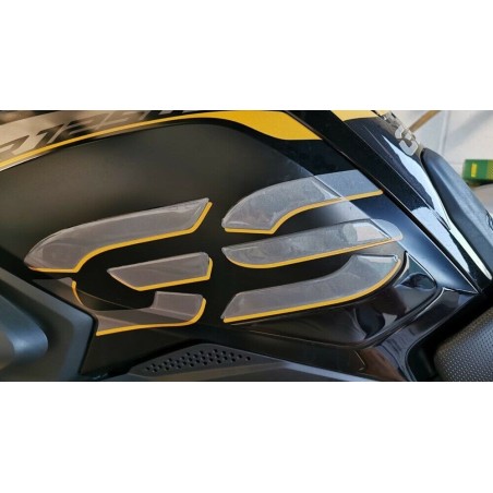 3D TRANSPARENT ADHESIVES KIT für BMW GS R1250 EXCLUSIVE kompatiblen Motorradtank
