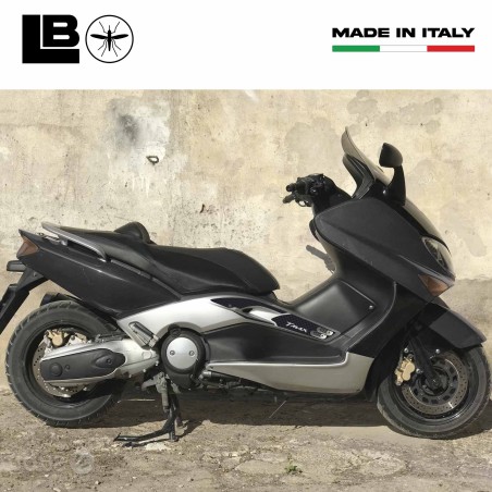 KIT ADESIVI Boomerang in RESINA 3D TMAX CARBONIO per YAMAHA T max 500 2001-2007