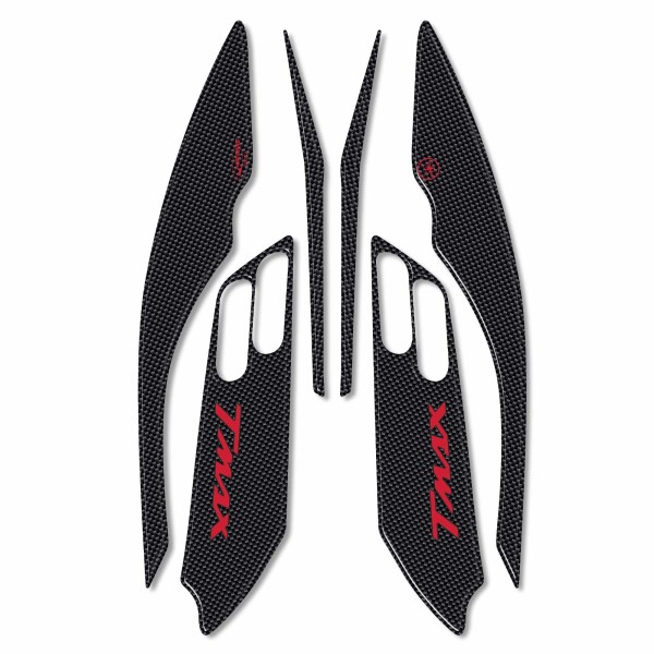 Boomerang ADHESIVES KIT in 3D RESIN TMAX CARBON for YAMAHA T max 500 2001-2007