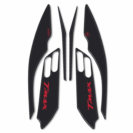 3D RESIN TMAX CARBON Boomerang ADHESIVE KIT pour YAMAHA T max 500 2001-2007