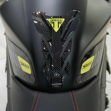 Kit adesivi gel 3D per serbatoio moto compatibile Triumph Speed Triple 2016-2021