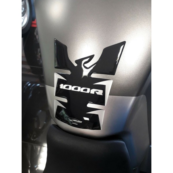 Bausatz 3D Gel Aufkleber Tankschützer kompatibel Motorrad HONDA CB1000R ab 2018