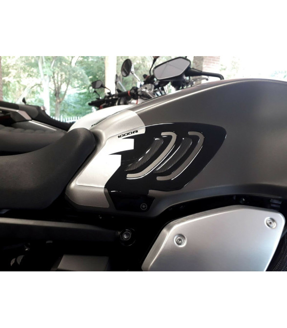 kit ADESIVI gel 3D PROTEZIONI SERBATOIO compatibili moto HONDA CB1000R dal 2018