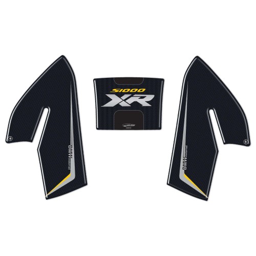 KIT ADESIVI GEL PROTEZIONI SERBATOIO compatibili MOTO BMW S1000XR TRIPLE BLACK 
