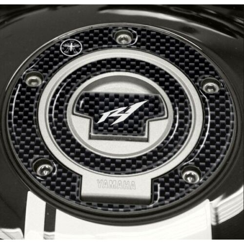 CARBON LOOK 3D gel ADHESIVES KIT für Motorräder kompatibel YAMAHA YZF R1 2004 - 2006 2